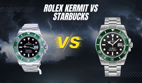 rolex kermit 2006|rolex kermit vs starbucks.